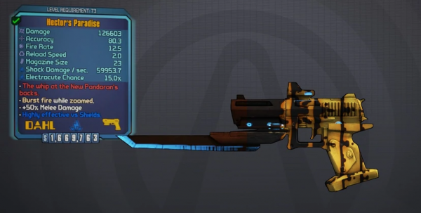 borderlands 2 my first gun