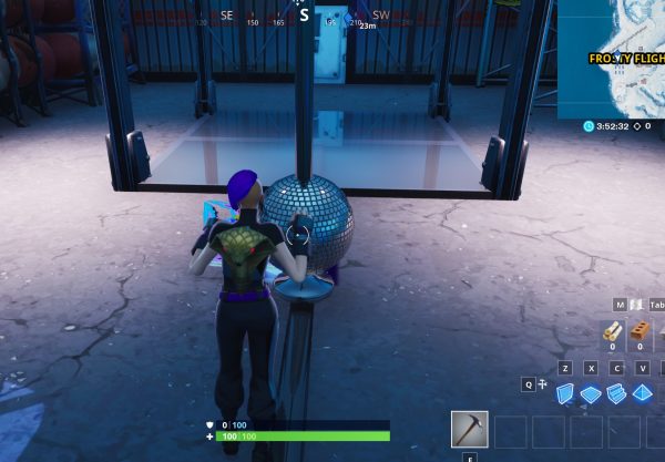 Fortnite Disco Challenge Not Working Fortnite Dance With Others To Raise The Disco Ball In An Icy Airplane Hangar Vg247