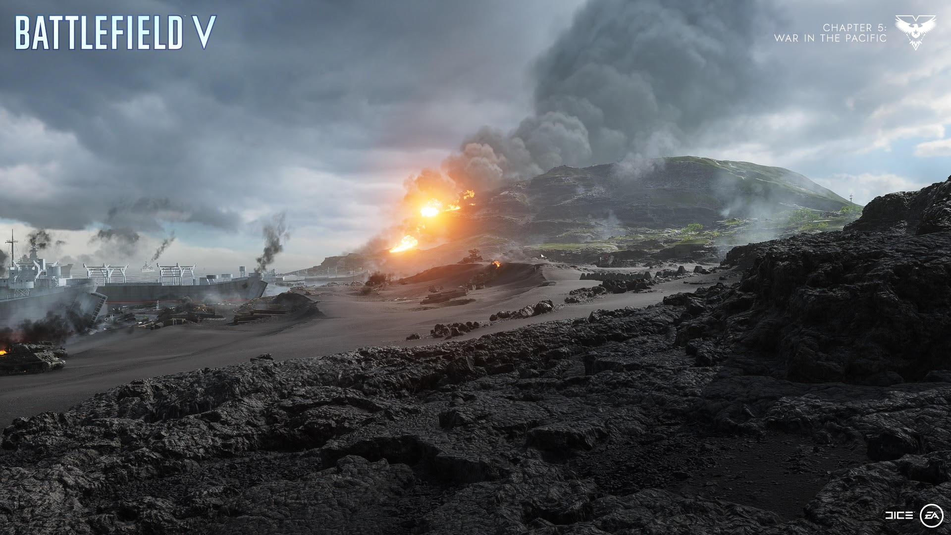 Battlefield 5's PACIFIC in 4K is INCREDIBLE. 