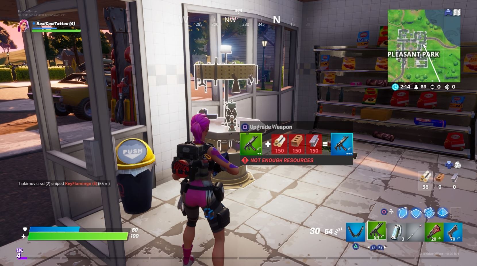 Fortnite Upgrade Bench Locations Swap Materials For Better Equipment