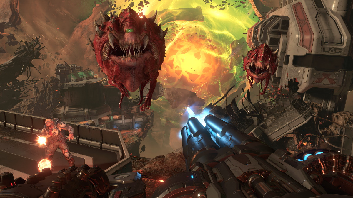 Doom Eternal review   cathartic combat  passable platforming  and stupid swimming - 51