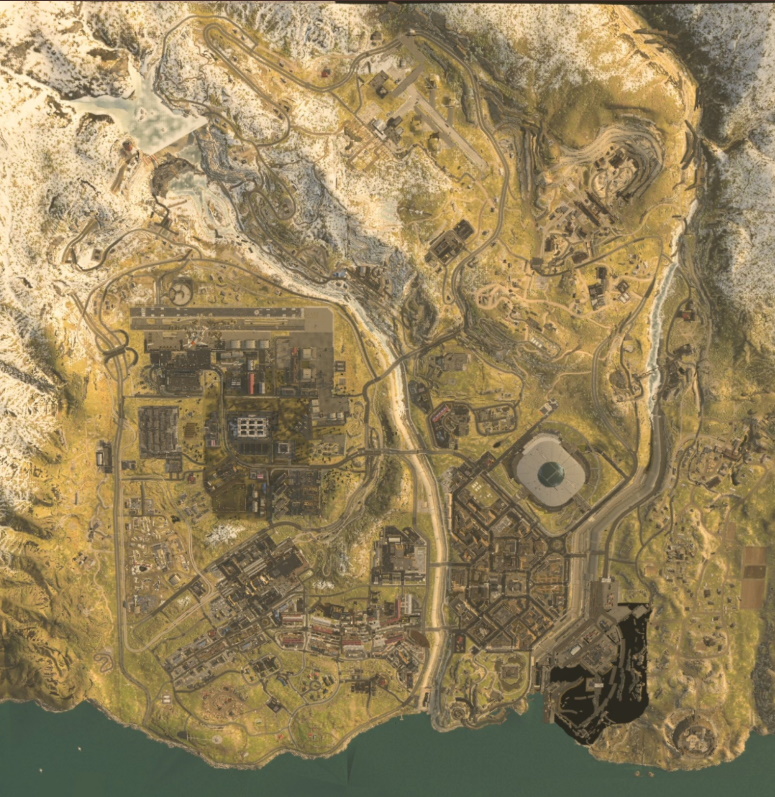 Call of Duty: Modern Warfare battle royale full map leaked - check