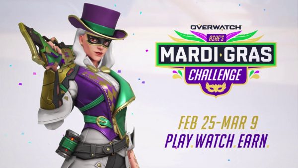 Overwatch players can participate in Ashe s Mardi Gras Challenge to earn Ashe s new skin - 59