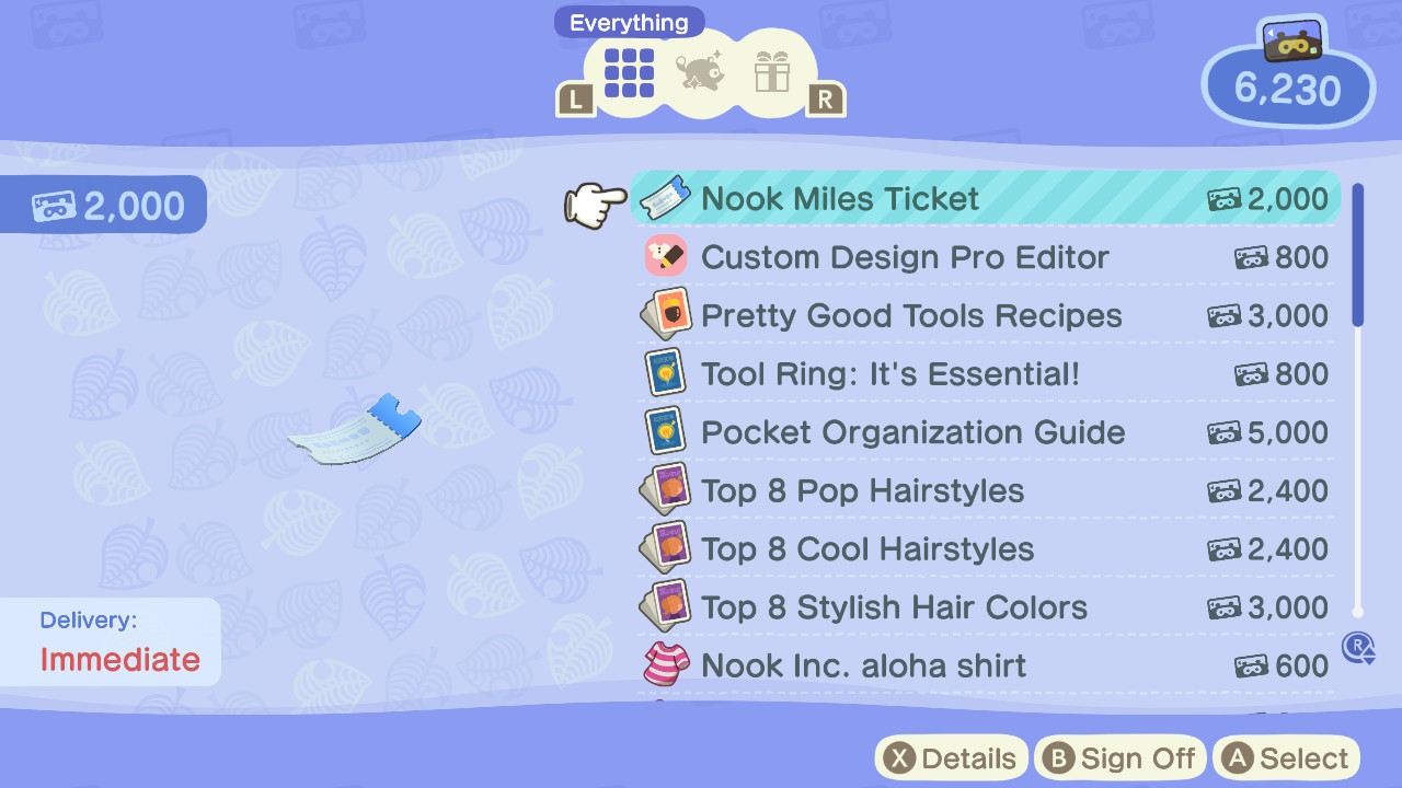 animal crossing new horizons stock