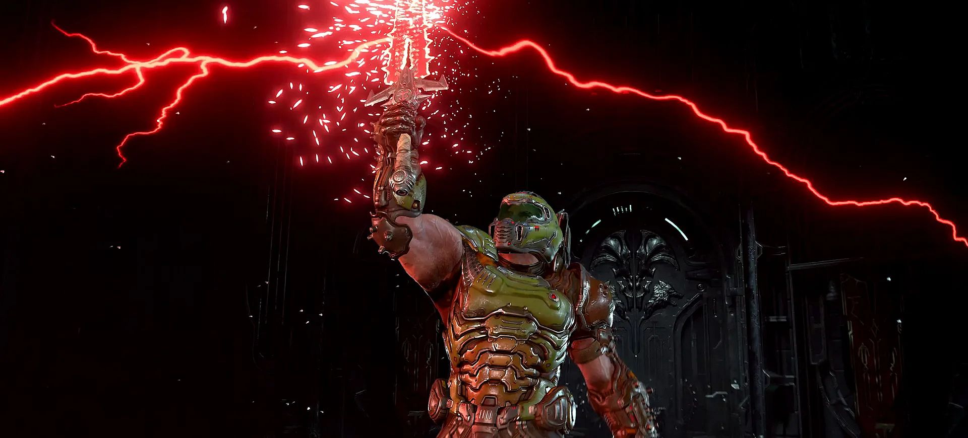 Doom Eternal Review Cathartic Combat Passable Platforming And Stupid Swimming Vg247 - roblox wall of flesh id