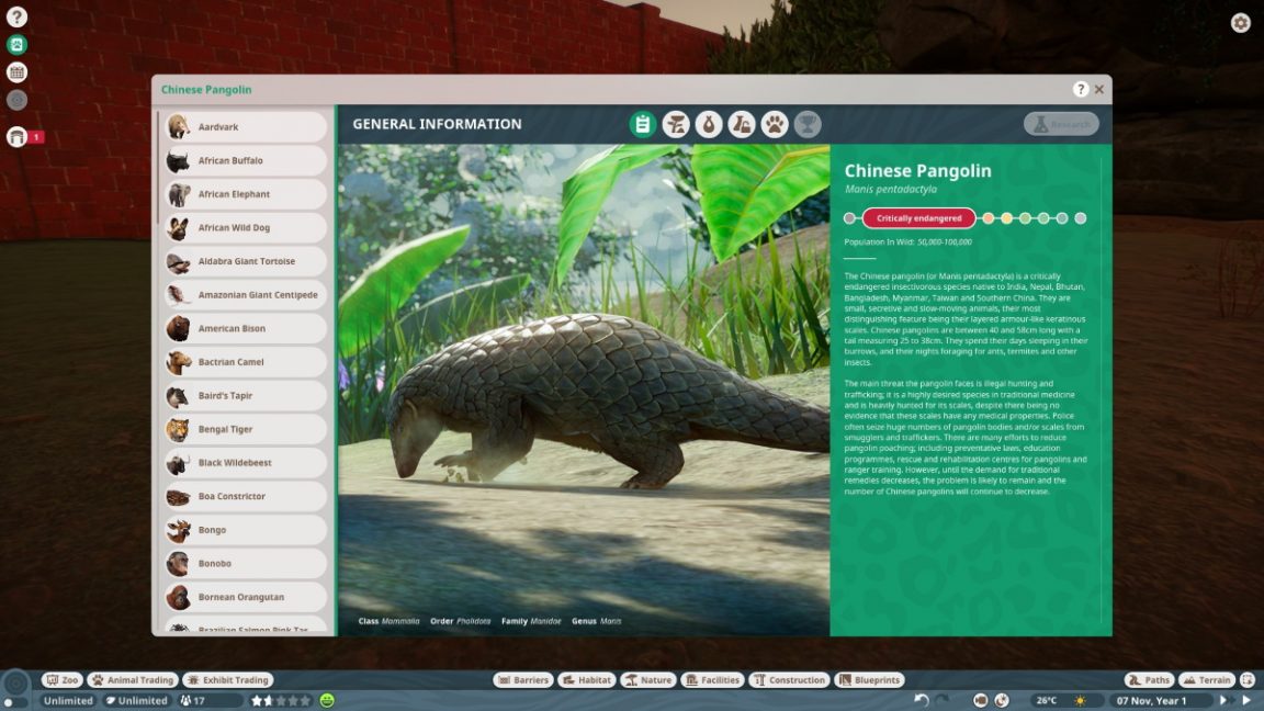 Sod this self isolation lark  I m off to live with Planet Zoo s pangolins - 1