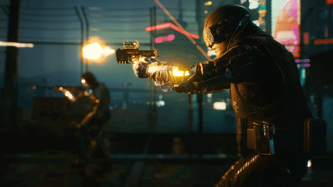 Cyberpunk 2077 interview  Mantis blades  recoil and Legendary guns   everything you need to know about the weapons of Night City - 92