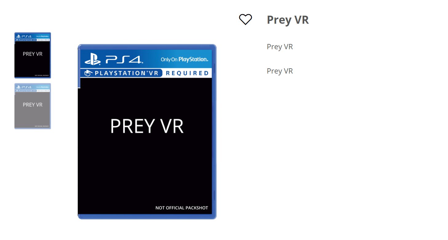 prey vr ps4