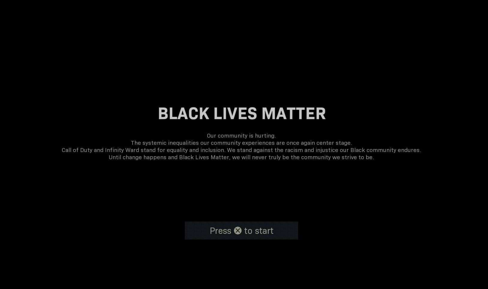 Call of Duty Warzone and Modern Warfare loading screens replaced with Black Lives Matter splash - 82