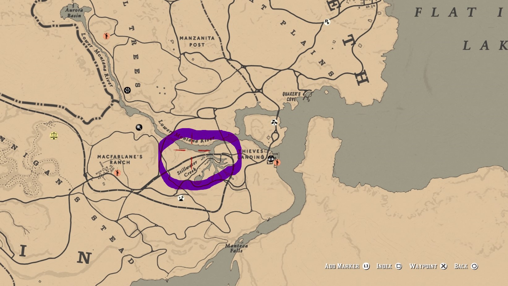 Puma location red shop dead redemption 2