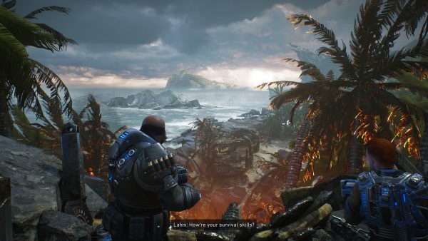 Gears 5 Hivebusters graphics showcase screenshot