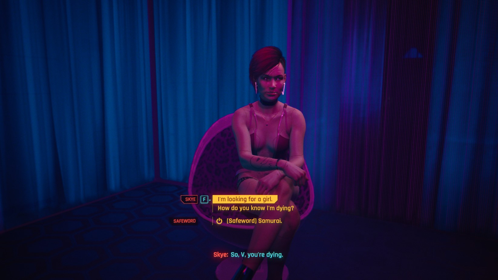 Cyberpunk 2077 Automatic Love   Clouds VIP area  Woodman - 6