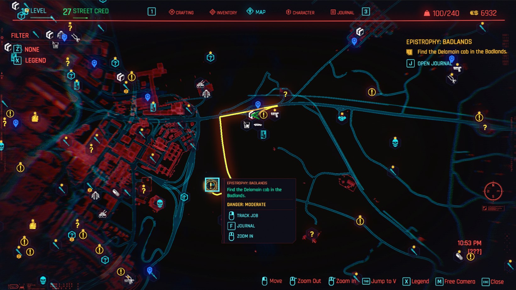 Cyberpunk 2077 Epistrophy   Every Delamain cab location - 57