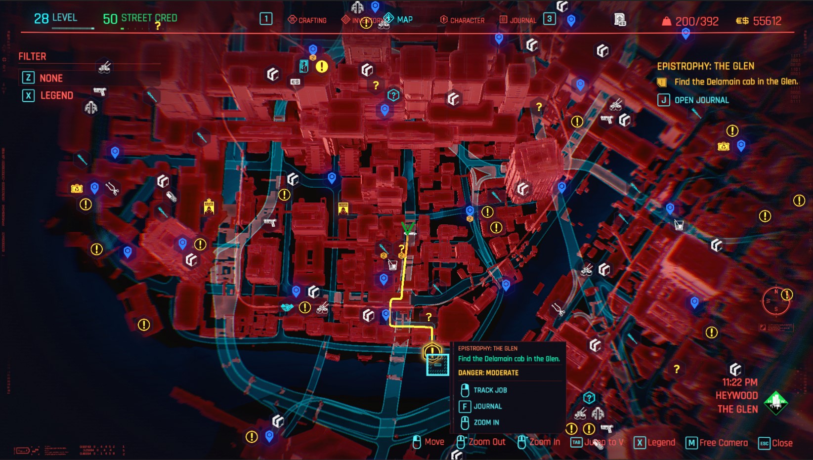 Cyberpunk 2077 Epistrophy   Every Delamain cab location - 77