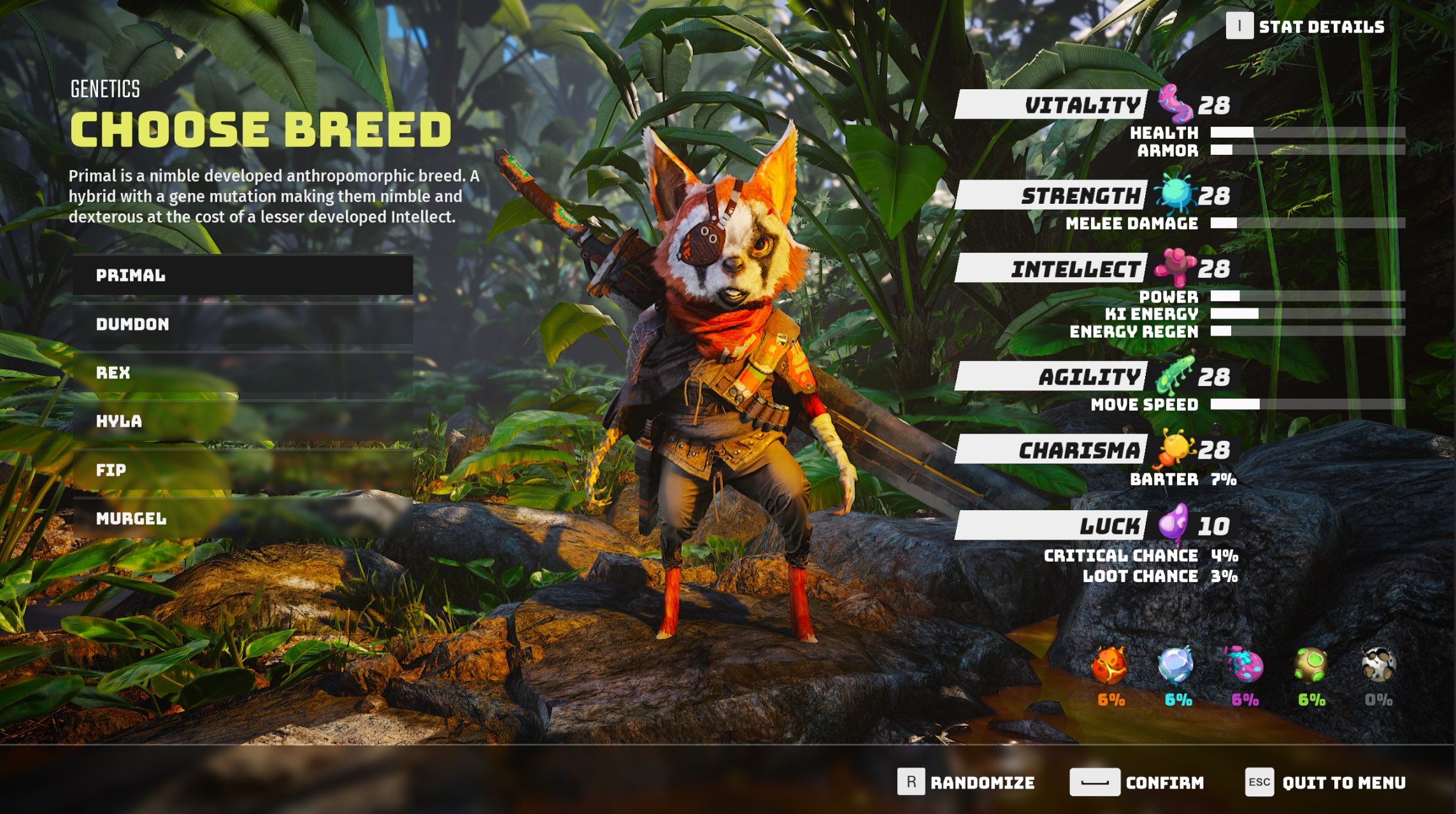 Biomutant Best Breed and Class   Which starting character build should you pick  - 75