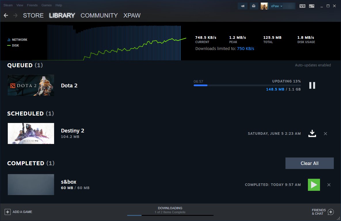 Steam's downloads page just got a lot more informative - The Verge