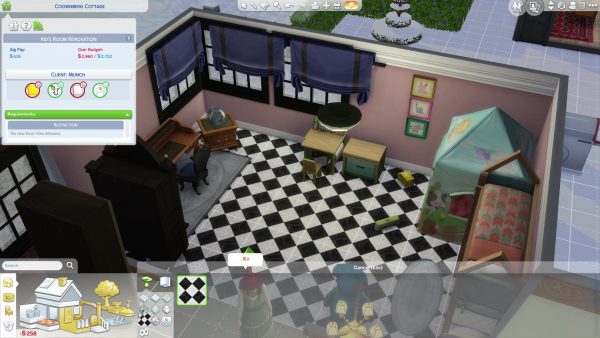 The Sims 4 Interior Decorator gigs   How to finish all Gig Tasks - 80