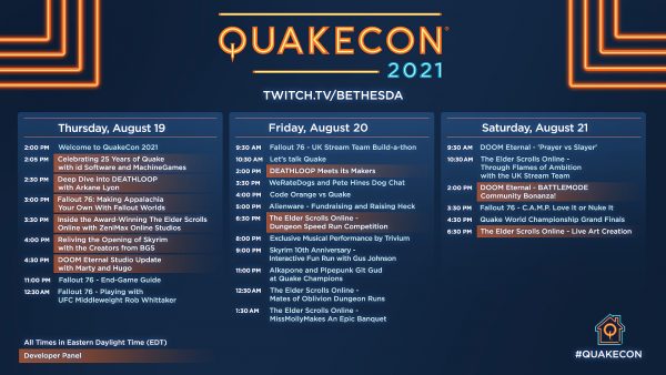 QuakeCon 2021 schedule hints at a new Quake project from MachineGames - 17