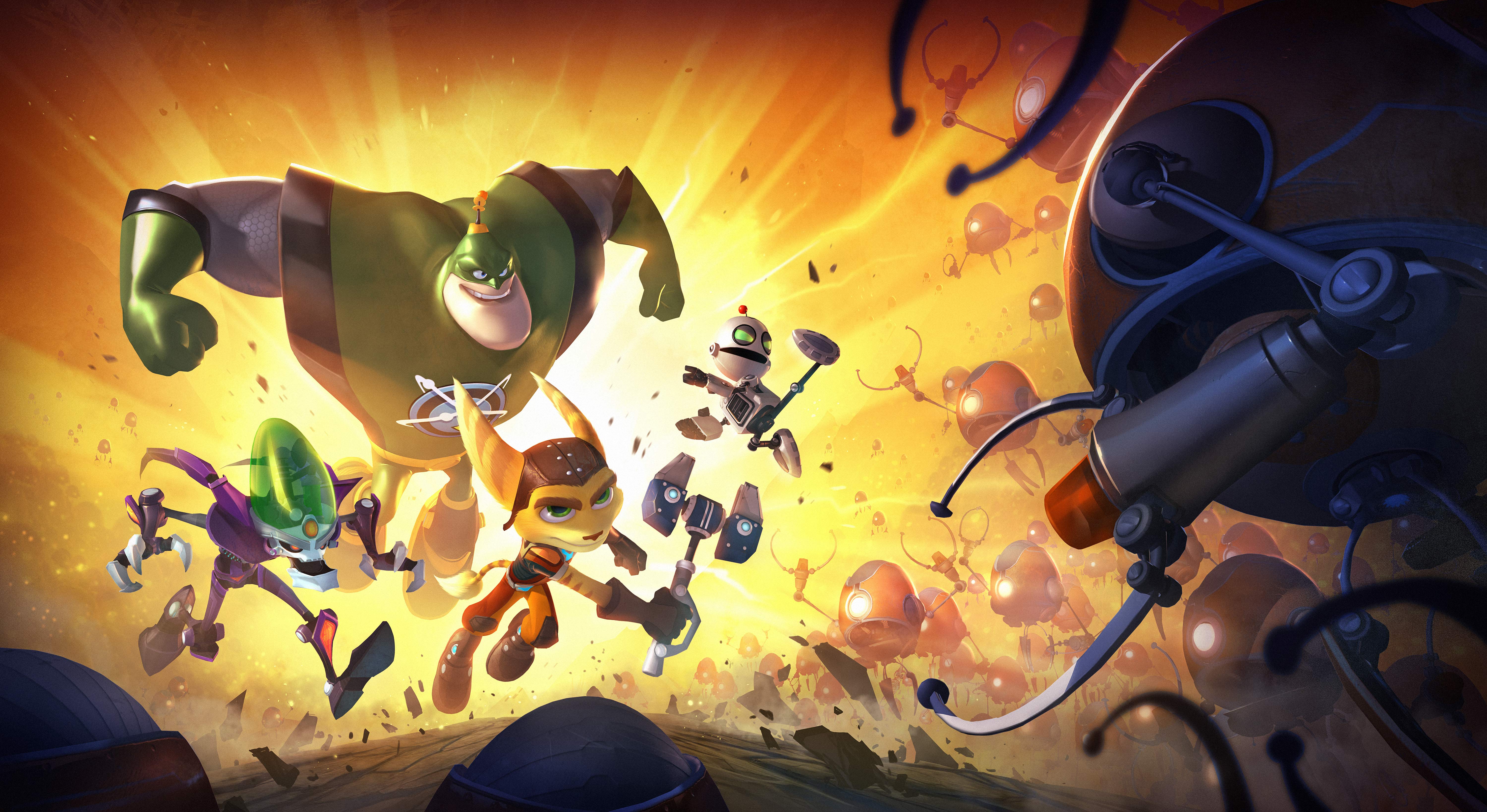 Ratchet & Clank All 4 One does the screenshot, art thing VG247