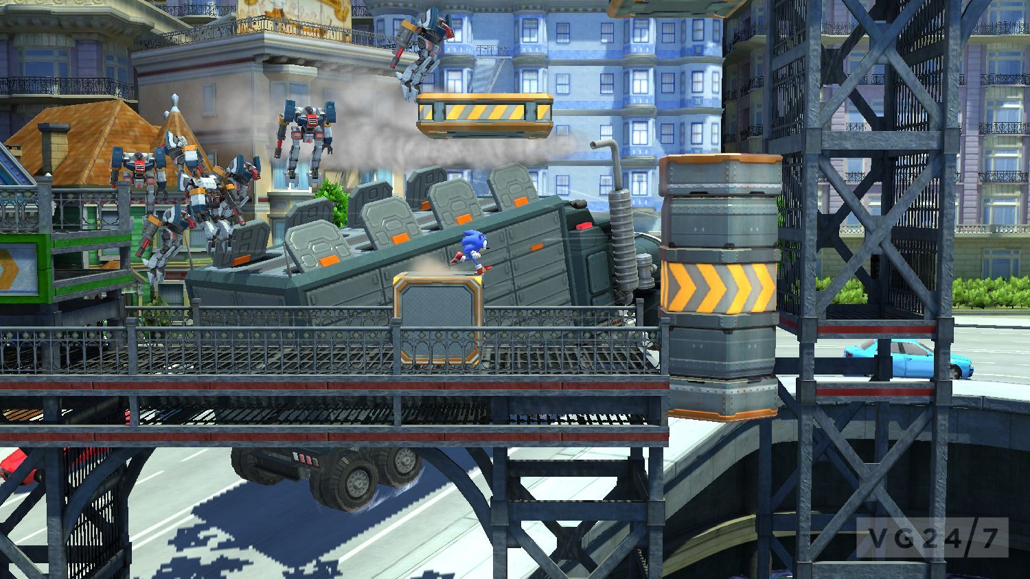 Quick Shots: Sonic Generations screens show City Escape ...