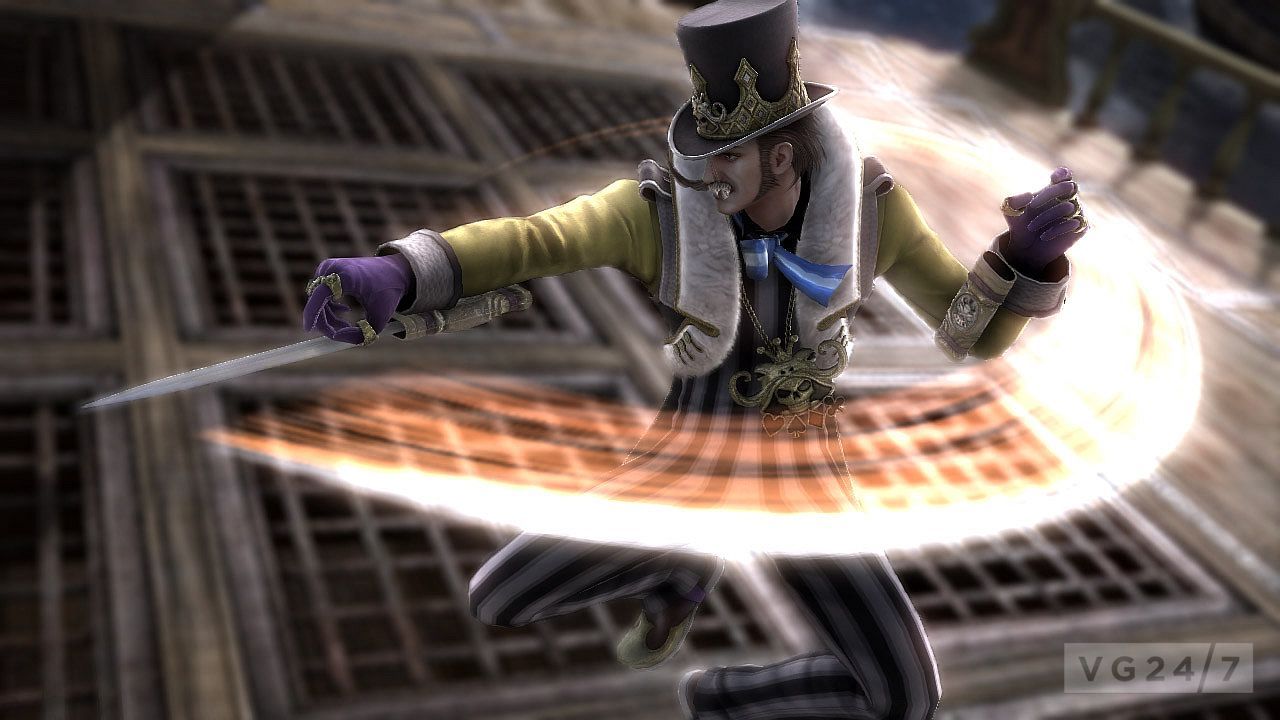 Dampierre's ever the showman in Soul Calibur V video and screens VG247