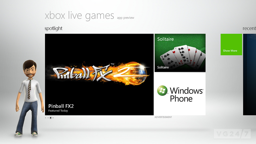 Windows 8 Xbox 360 integration videoed by Engadget - VG247