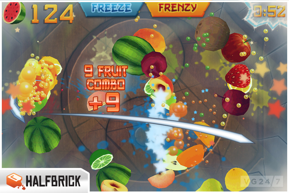 Fruit Ninja update adds new characters, currency, powerups VG247