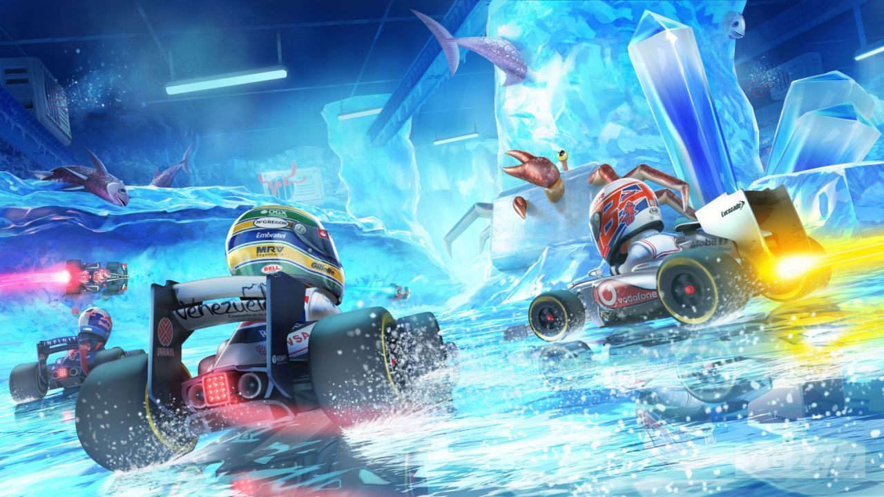 F1 Race Stars gameplay trailer shows off gameplay features VG247