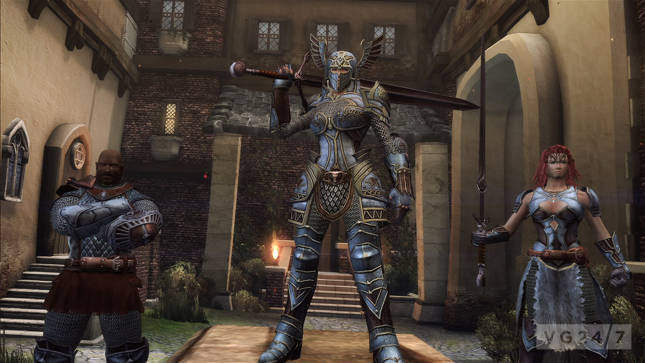 Neverwinter new screens show off character roles, locations & weapons VG247