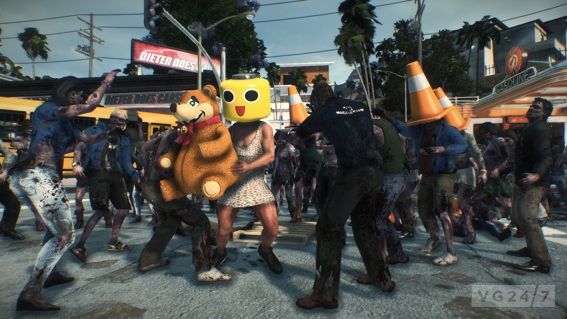 Dead Rising 3: new screens show giant Servbot heads, knights armour ...