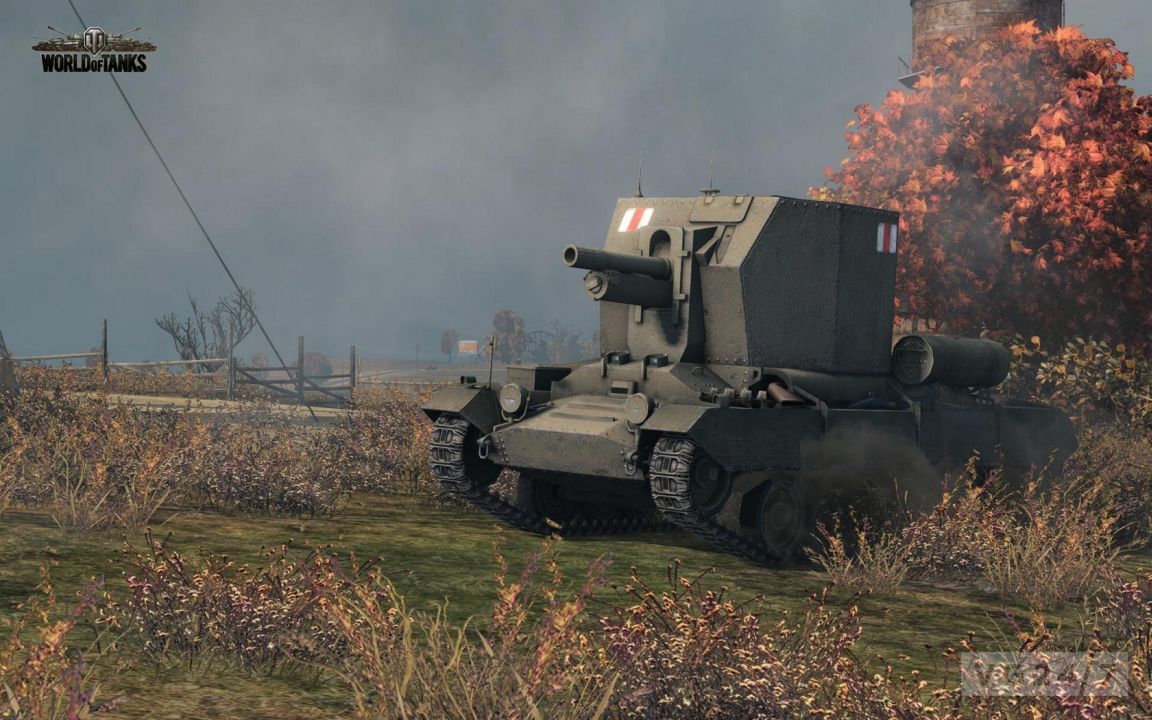 World of Tanks Update 8.7 adds British Artillery VG247