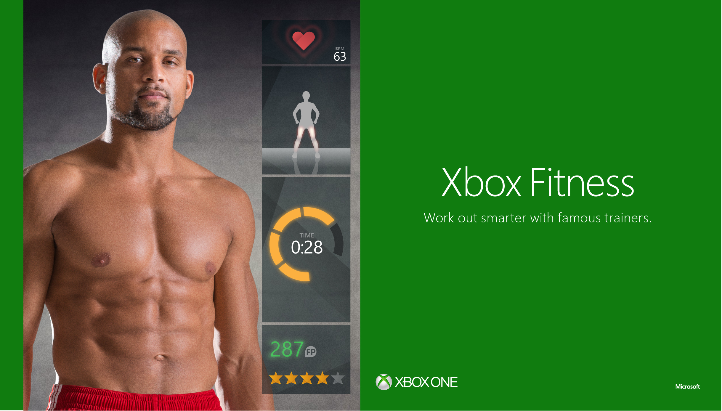Xbox Fitness has you working out with famous trainers, free with Xbox