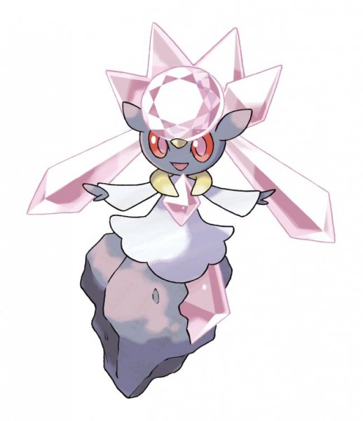 Official Diancie Art