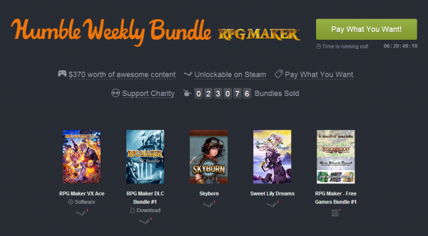 Humble Weekly Bundle RPG