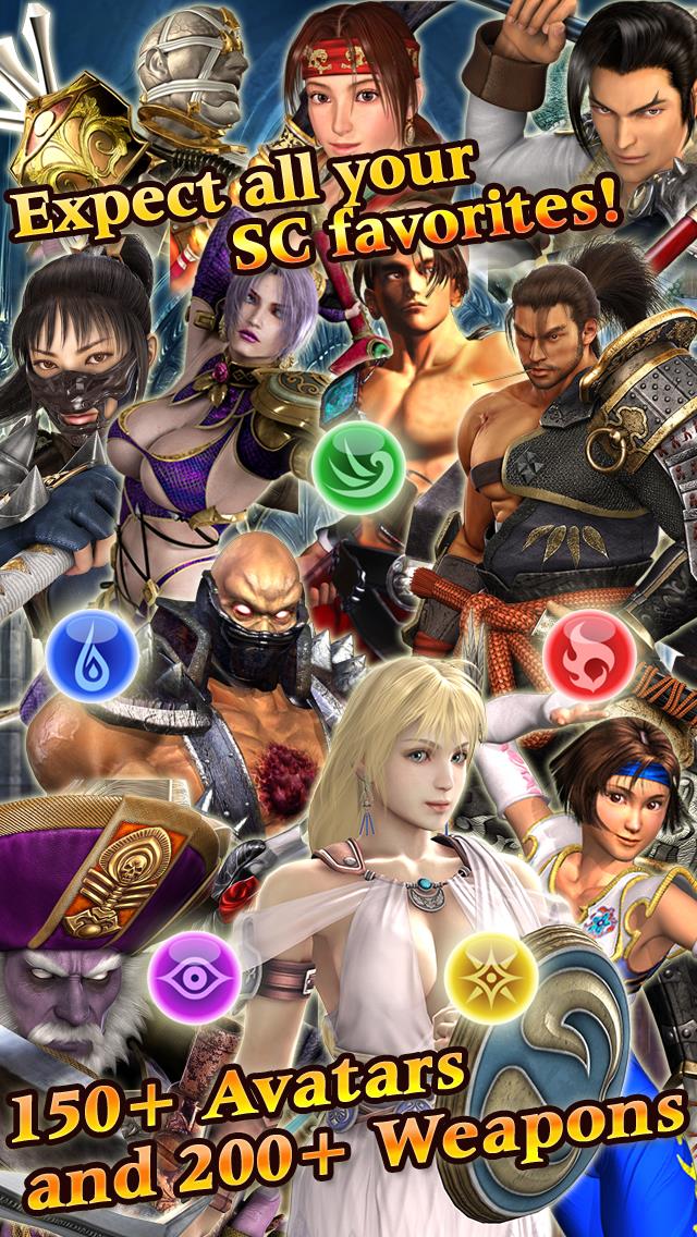 Soul Calibur Unbreakable Soul is out today on iOS screens, trailer