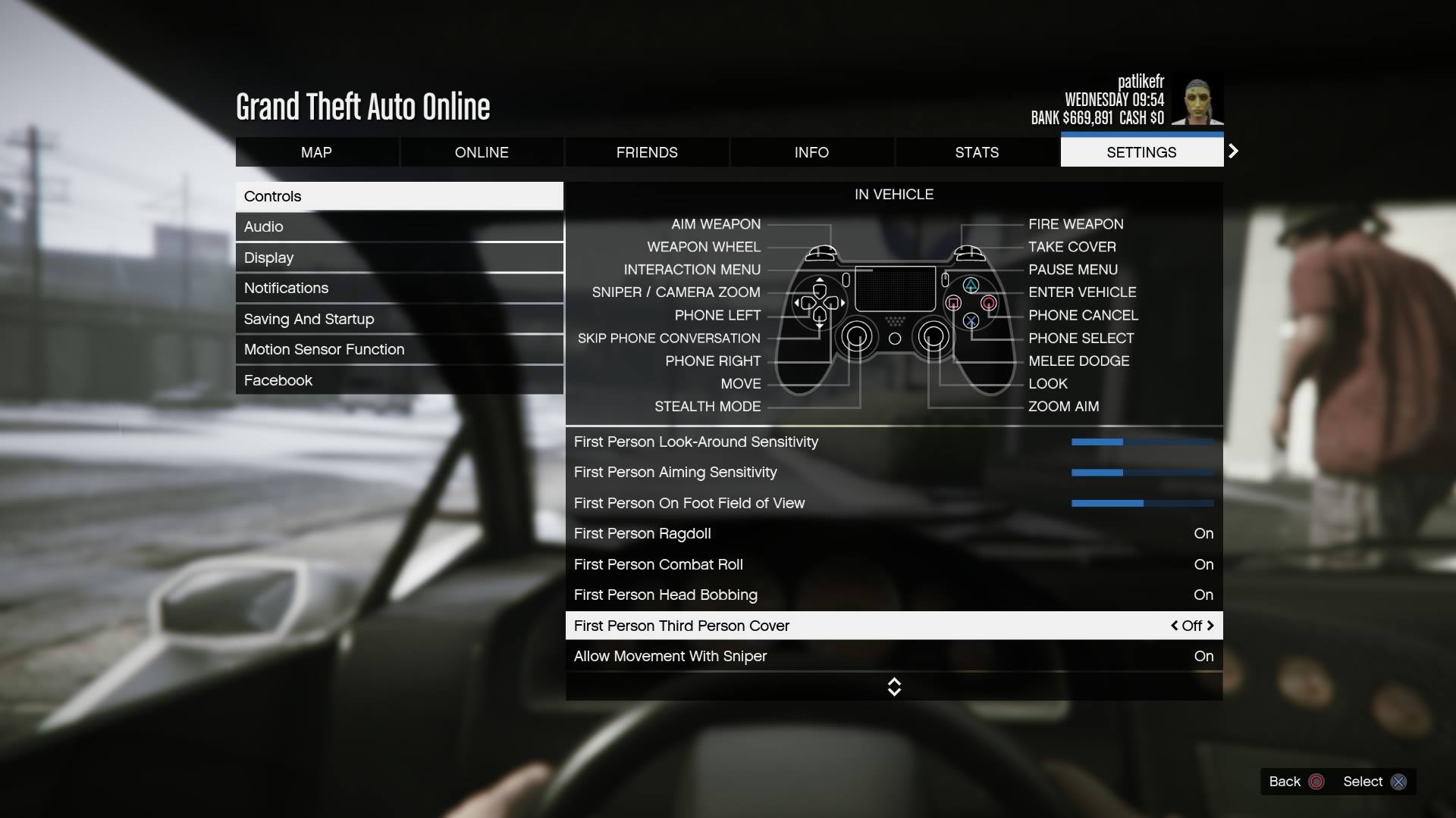 how to change person view in gta 5