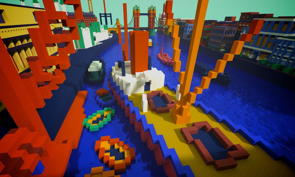 Minecraft at Tate collection explores famous paintings - VG247