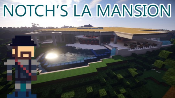 notch's house in minecraft
