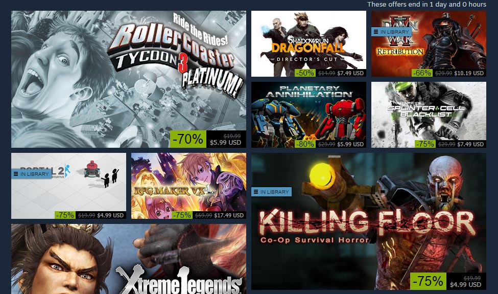 steam day 5 not featured