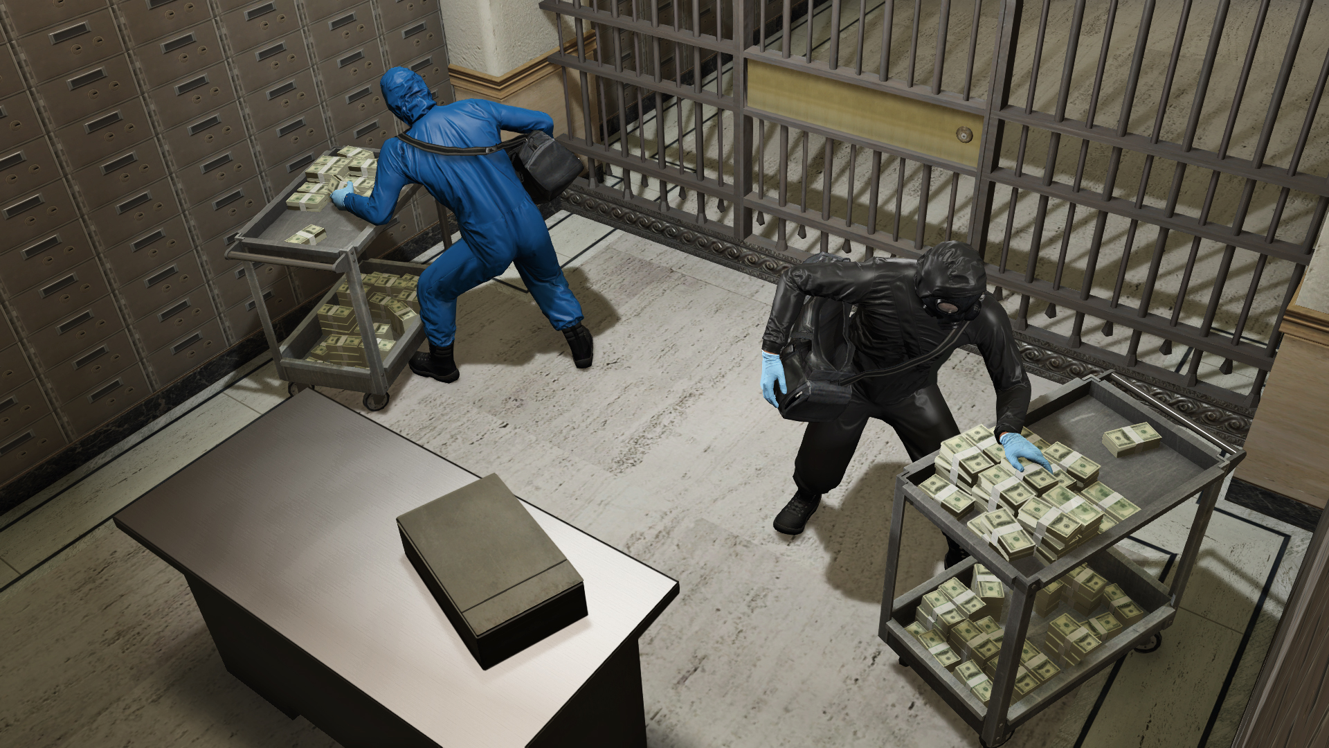 GTA Online Heists Your First Look At Armed Robbery Video VG247 GTA Online Heists Your First Look At Armed Robbery Video VG247