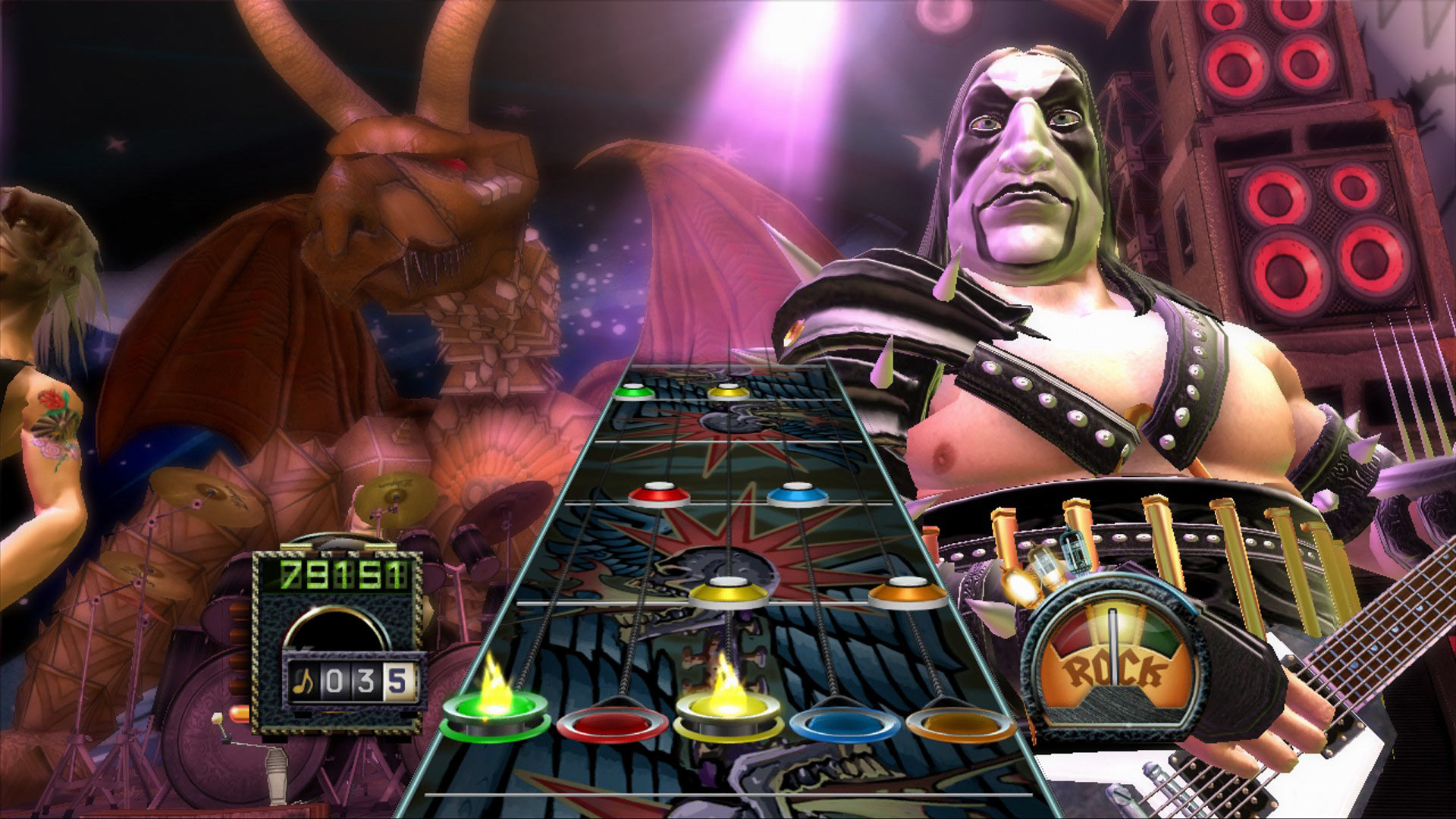 pcsx2 guitar hero controller