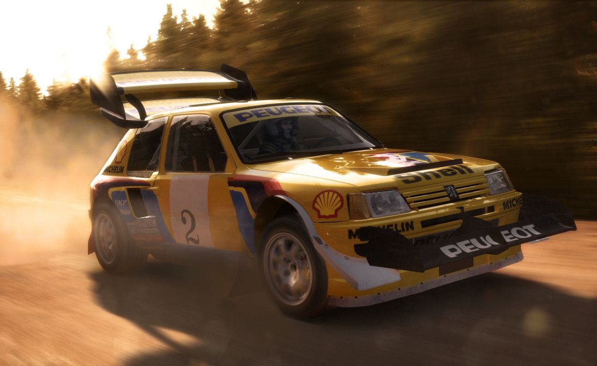 DiRT Rally Pikes Peak Peugeot 205 T16 PP