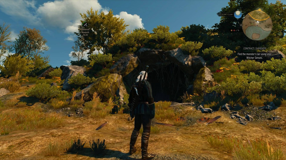 witcher_3_shrieker_cave