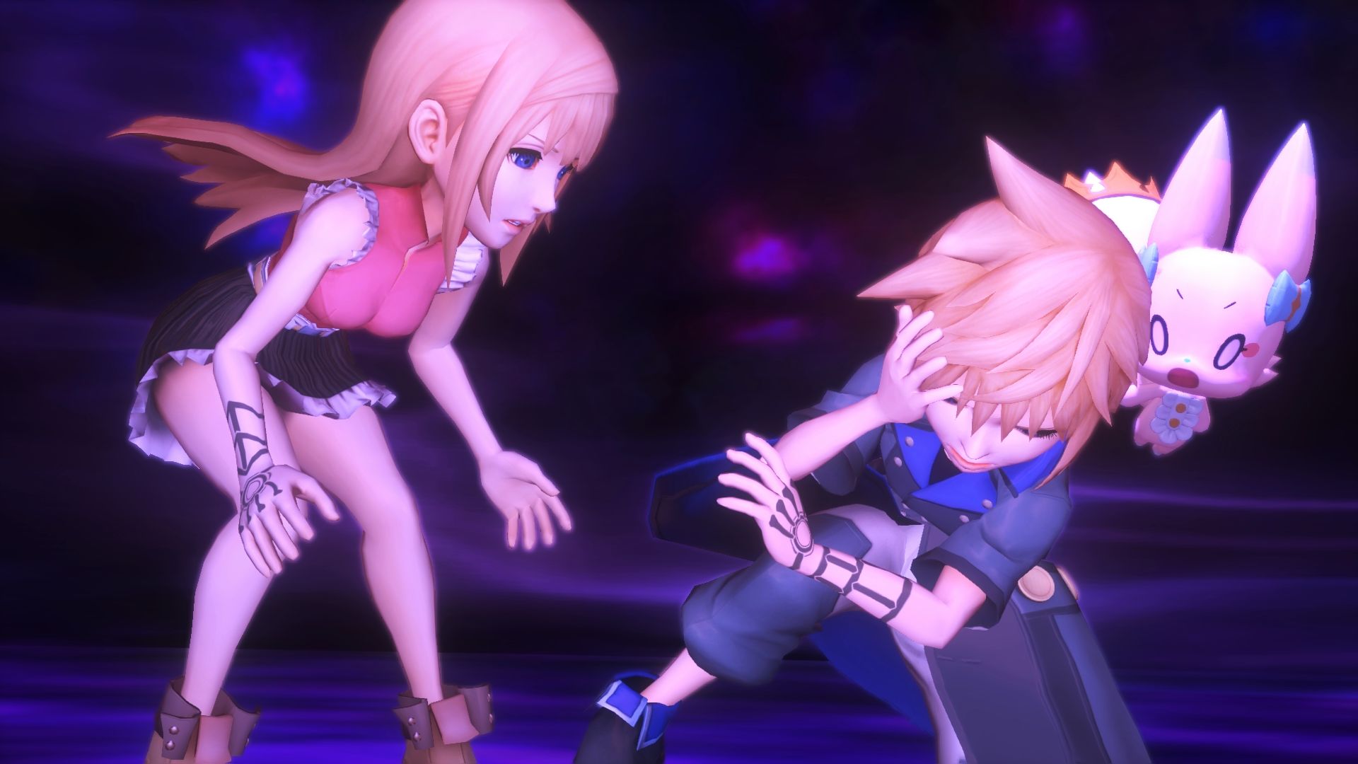 new screenshots for World of Final Fantasy released VG247