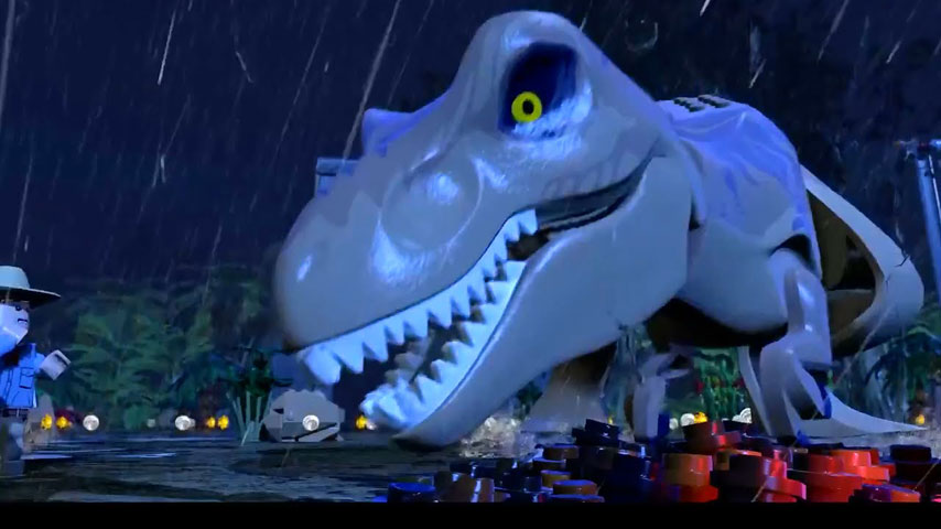 unlock dinosaurs lego jurassic world