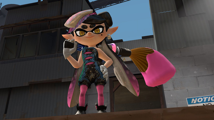 Check out this adorable Splatoon mod for Team Fortress 2 ... - 854 x 480 jpeg 105kB