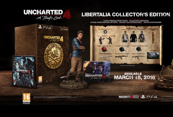 Uncharted 4 collectors edition 1
