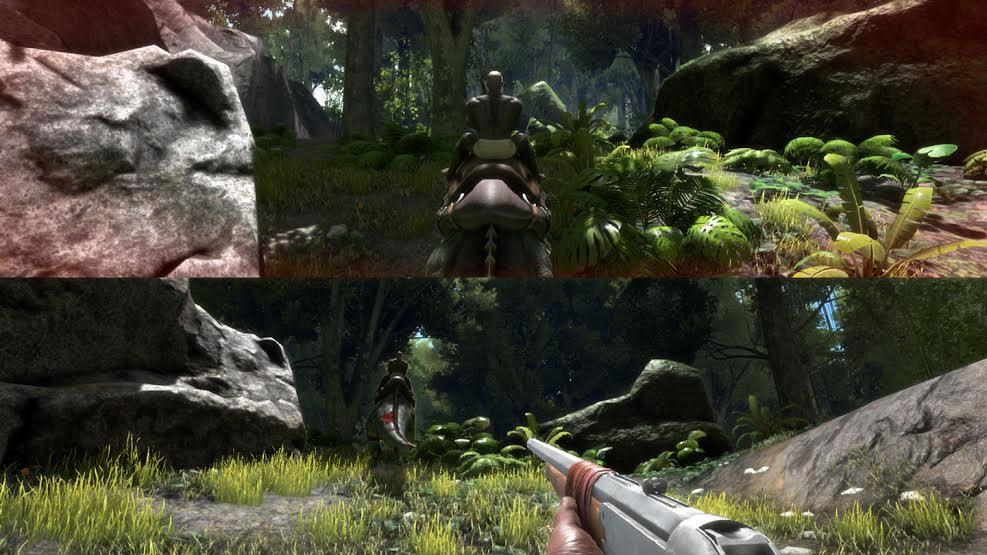 ARK: Survival Evolved will add local split-screen co-op on ... - 987 x 555 jpeg 106kB