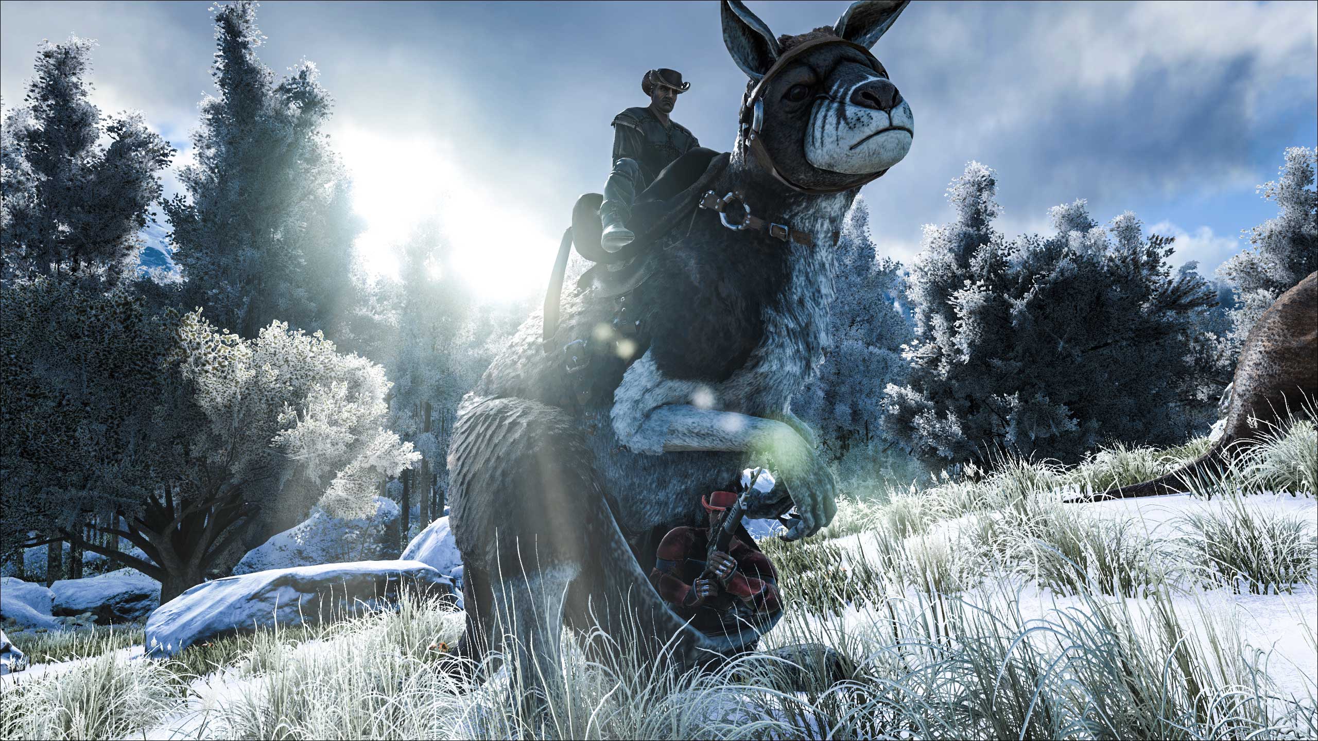 ARK: Survival Evolved adds giant kangaroo, becomes 2016 ... - 2560 x 1440 jpeg 637kB