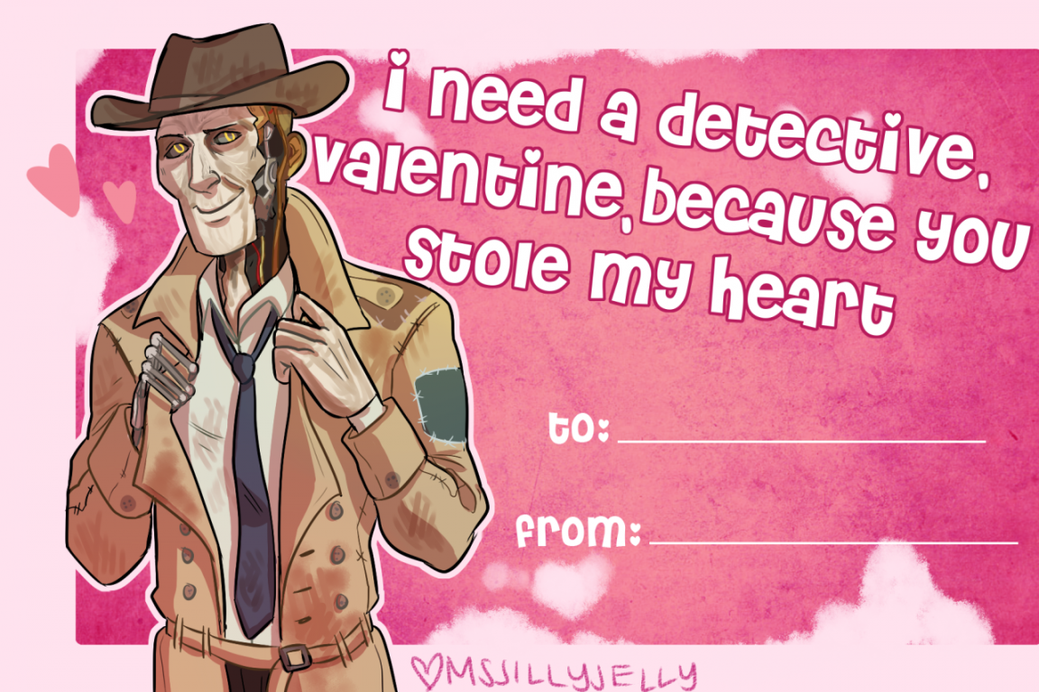 Fallout 4-themed Valentine's Day cards spread love in and out of the ...
